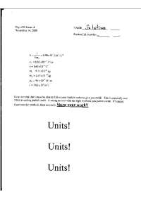 Physics Exam 4: Circuit Diagram and LC Circuit Problems - Prof. Michael J. Nolan