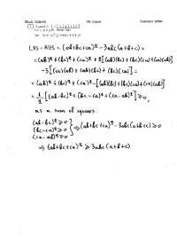 5 Solved Questions for Exam 4 - Foundations of Mathematics | MATH 3328
