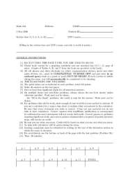 Midterm Exam 28 Multiple Choice Questions | MATH 243