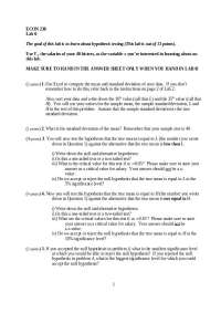 5 Questions with Answers in Laboratory 6 | ECON 230