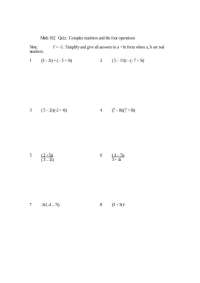 8 Questions of Precalculus II - Quiz | MATH 162