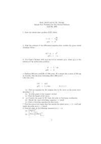 Midterm 2 - 12 Questions on Calculus II | MATH 152 - Docsity