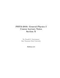Rotational Equilibrium and Dynamics - General Physics I - Noncalculus ...