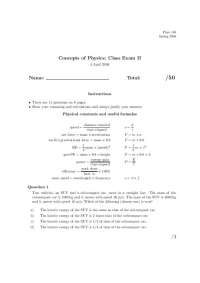 Concepts of Physics - 11 Questions on Homework 2 | PHYS 100