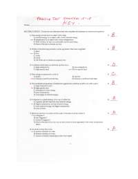 Practice Test with Answer Key - Physical Science | PSC 1121C - Docsity