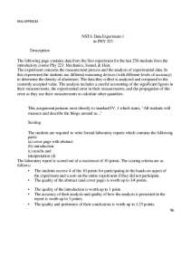 Laboratory Experiment Results: Measuring Aluminum Density in PHY 223