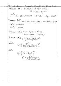 Exam 1 with Answer Key - Mechanics | PHYS 131