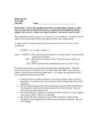 Assignment 6 - Introductory Econometrics | ECON 4340