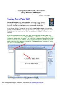 Creating a PowerPoint Presentation: A Step-by-Step Guide