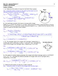 Worksheet for Final - General Physics | PHY 211 - Docsity
