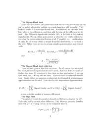 The Single-Rank Test - Lecture Notes | STAT 514