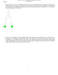 Introduction of Physics II-Electromagnetism - Final Exam | PHGN 200 ...