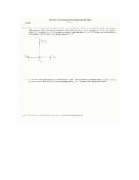 Exam 1 with Solution - Introduction to Electromagnetism and Optics ...