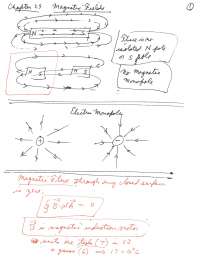Handwritten Notes on Magnetic Fields - General Physics with Calculus II ...