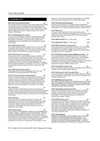 Introduction to Principles of Accounting - Syllabus | ACCT 2010