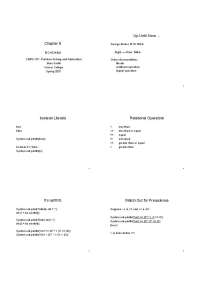 Boolean Logic and Operators in Java: A Study Guide for CMPU-101 Students - Prof. Marc L. S