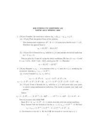 Solutions to Midterm Exam #2 - Introduction to Discrete Structures | MATH 455