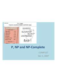 P, NP and NP-Complete: Understanding Polynomial Time and Non-Deterministic Problems