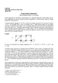 Algorithms and Data Structures: Graph Theory and Depth-First Search