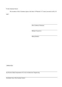 Thesis of Theodore A. Cramer - Architecture of Engineering Graphics | ARE 2100