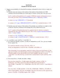 Solutions for Practice Exam 1 - Probability and Statistics I | MATH 370 ...