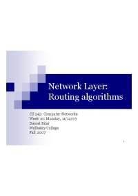 Routing Algorithms: Dijkstra, Bellman-Ford vs. Real-World Implementations