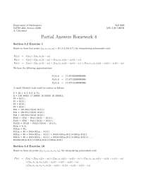 Homework 4 With Solution Manual Numerical Analysis Math 4364 Docsity