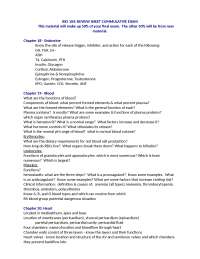 Anatomy and Physiology I - Review Sheet Final Exam | BIO 204 - Docsity