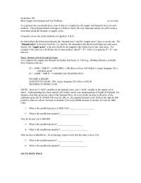 Principles of Microeconomics - Review Sheet | ECO 201 - Docsity