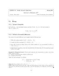 Notes on Advanced Algorithms - Parallel Algorithm and Architecture ...