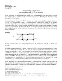 Programming Assignment 4 - Abstract Data Types | CMPS 101 - Docsity