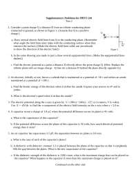 6 Problems on Electromagnetism and Light with Answers - Exam 2 | PHYS ...
