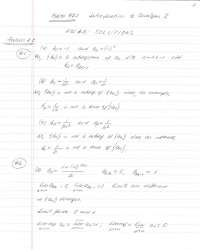 Solutions of Homework 3 on Introduction to Analysis 1 | MATH 471 - Docsity