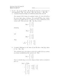 Solutions for Quiz 4.4 and 4.7 - Introduction Linear Algebra | MATH 247 ...