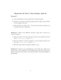 Exercise Questions for Assignment 10 - Discrete Mathematics | MATH 3336 ...