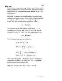 Bode Plots - Elements of Electrical Engineering II | ECE 207 - Docsity