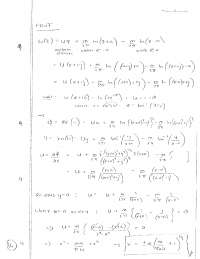 Introduction to Fluid Dynamics - Homework 5 Solutions | AMS 217 - Docsity