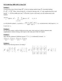 4 Solved Problems on Digital Image Processing - Assignment 4 | ECE 6364 ...