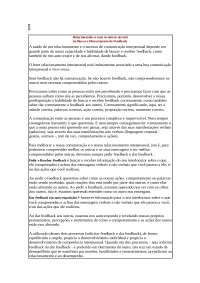Treinamento sobre Feedback 