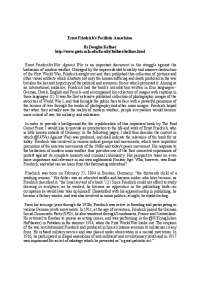 Ernst Friedrich's Anti-War Activism in Response to WWI Horrors