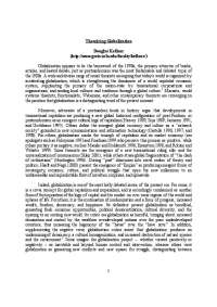 Globalization: Contradictions of Capitalist Restructuring and Tech Revolution