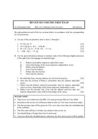8 Questions in Introduction to Logic - Exam 1 | PHL 312
