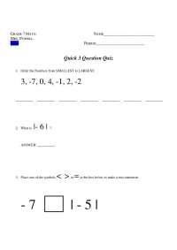 Quiz Questions for Student Teaching Seminar | UTS 170