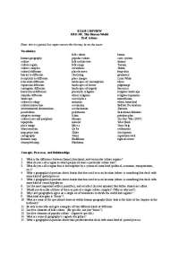 Exam 1 Review - This Human World Introduction to Geography | GRG 305