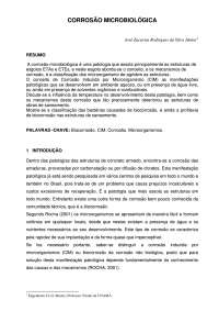 Corrosão Microbiologica