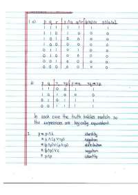 Homework 1 Solutions | Discrete Mathematics | M 325K