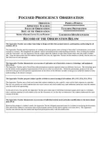 Effective Chemistry Class: Real-World Examples, Technology, and Individualized Instruction