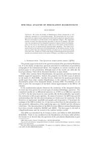 Spectral Analysis of Percolation Hamiltonians: Independent Identically Distributed Case