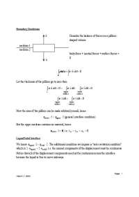 Boundary Conditions and Interface Conditions in Fluid Dynamics