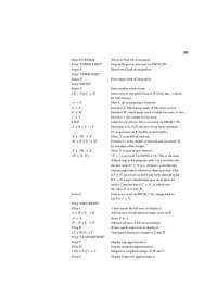 Integration Programming: Commands and Calculations